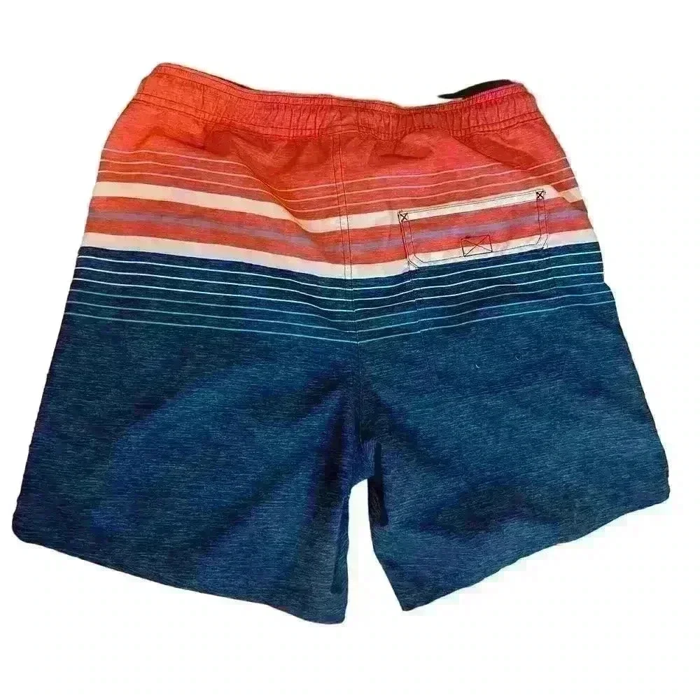 Vineyard Vines Men’s Swim Trunks Size Small NWOT Stripe Board Shorts 6.5” Inseam